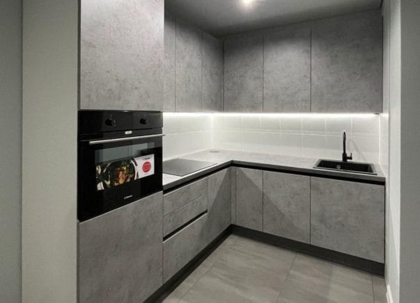 Угловая кухня Луна 4 м